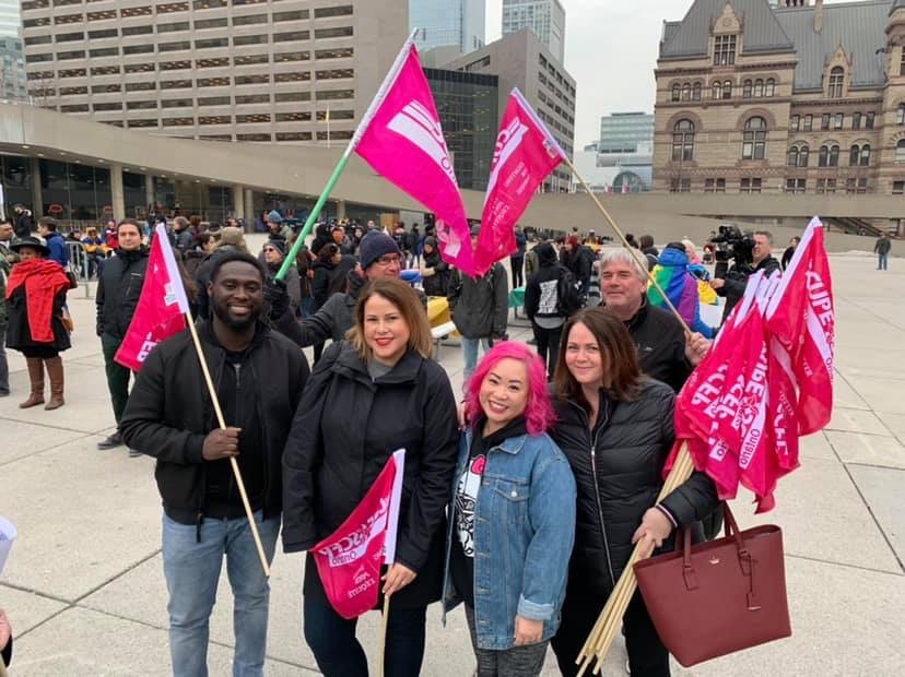 CUPE O Rally Toronto